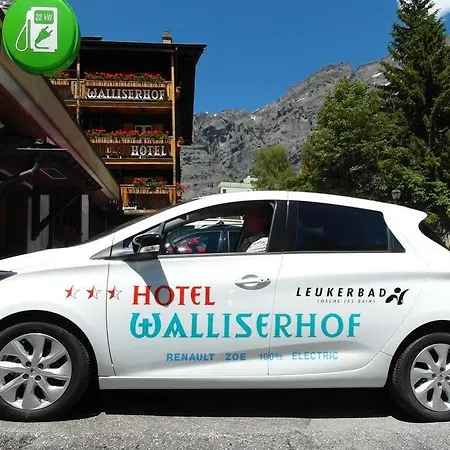 Walliserhof-leukerbad-therme ホテル 3*